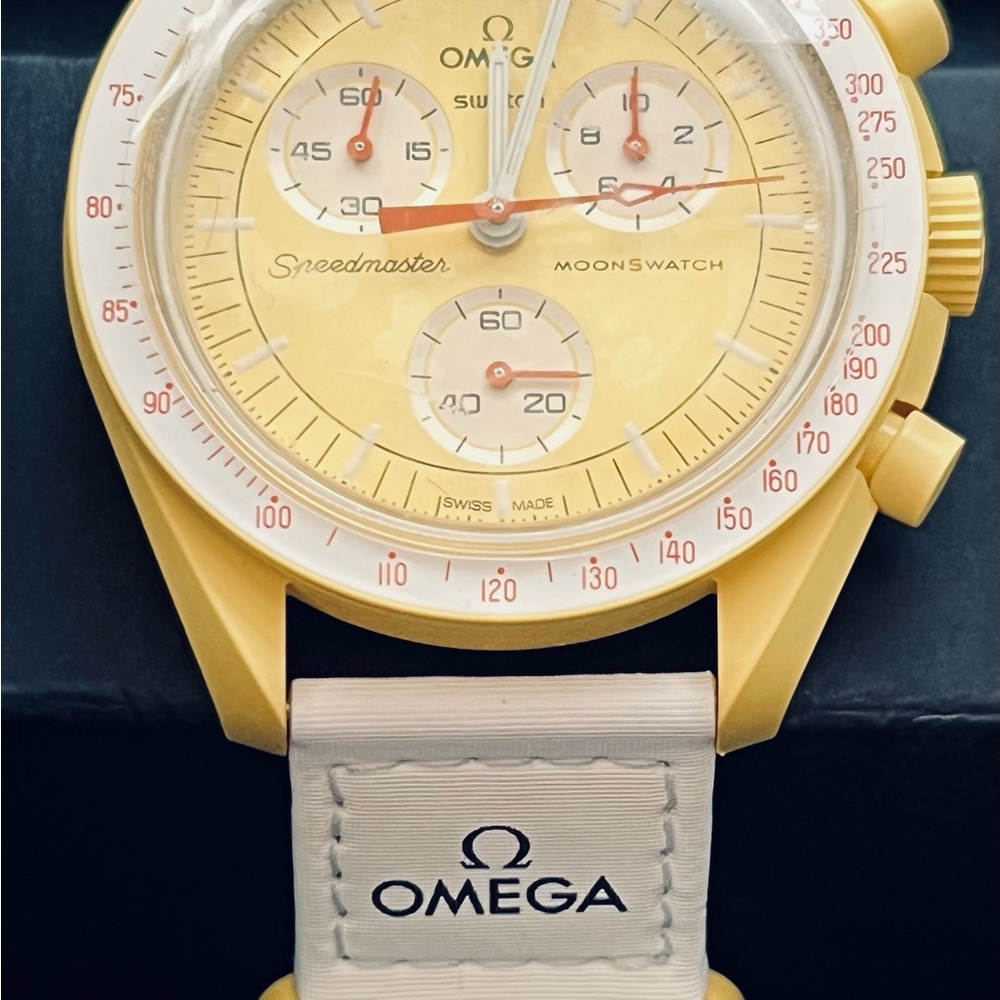 Real-Omega x Swatch Bioceramic Moonswatch Mission to the Sun